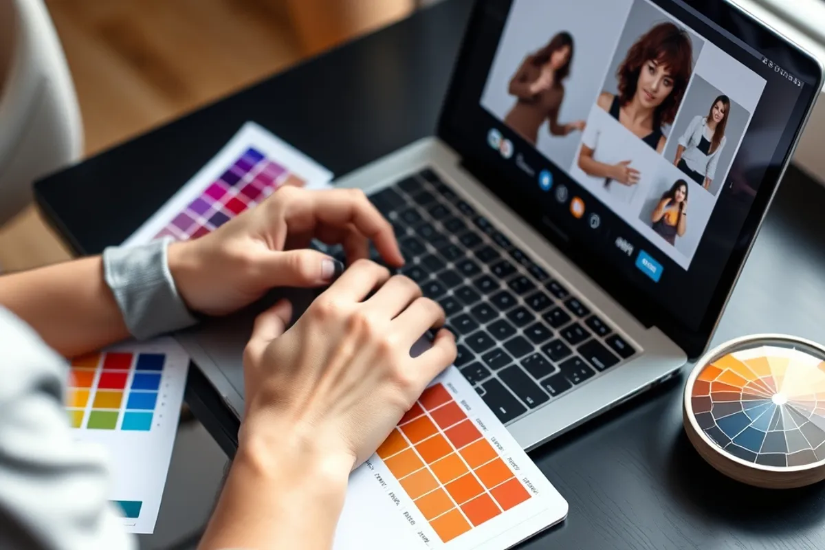 A simple edit for brightness, white balance and crop is usually enough.