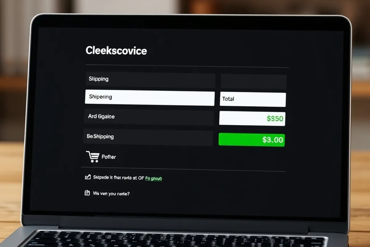 A clear total and a guest option remove two common reasons to abandon.