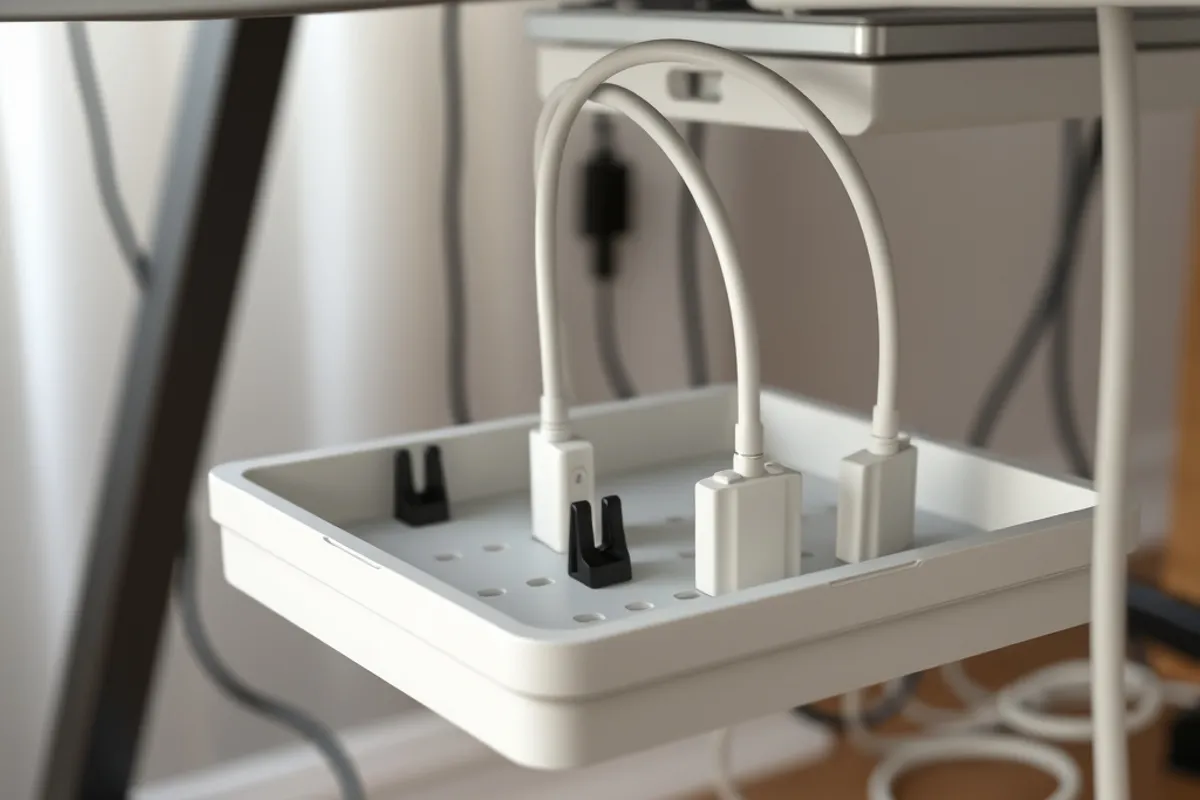 A calm, repeatable desk is easier to work at than an impressive one.